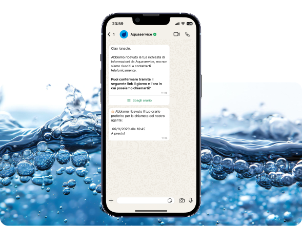 image acuaservice it - Risolvete i vostri problemi di comunicazione con WhatsApp