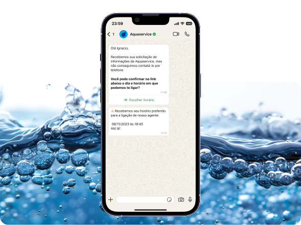 image acuaservice - Resolva suas provlemas de comunicação com o WhatsApp