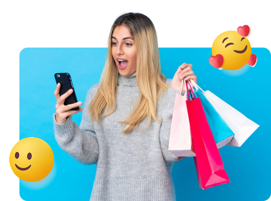 imagen chica compras - Risolvete i vostri problemi di comunicazione con WhatsApp
