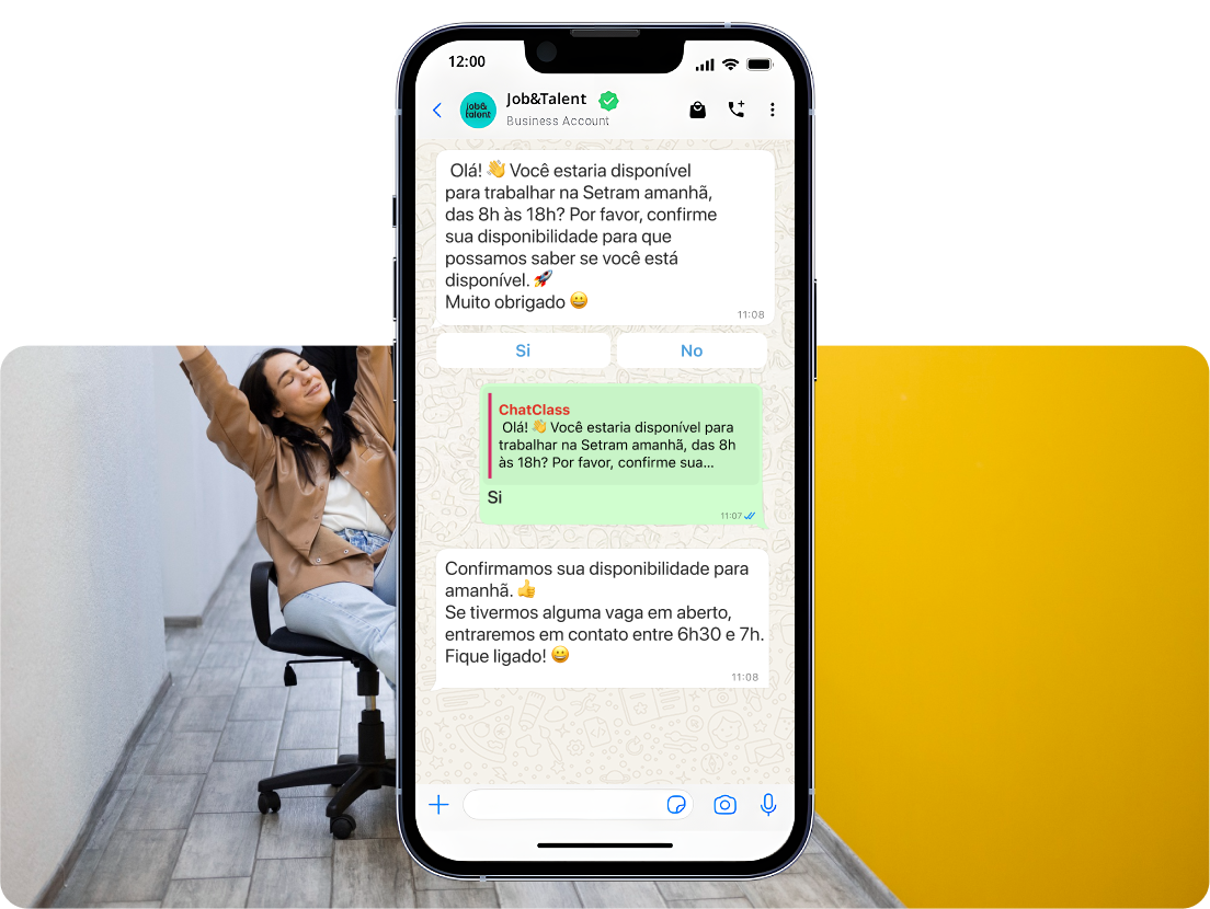 PT job talent CS - Resolva suas provlemas de comunicação com o WhatsApp