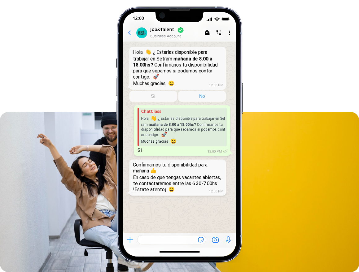 jobtalent es - Resuelve tus pains de comunicación con WhatsApp