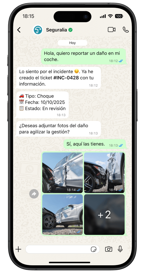 Slide 3 – Gestiona incidencias y solicitudes 1 - Blip AI Agent - La inteligencia artificial que realiza tareas por ti